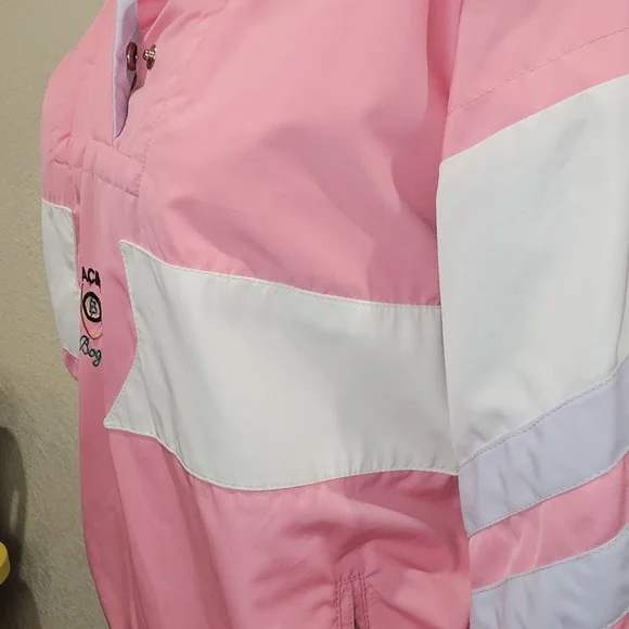 Pink and White Racing Bogner Jacket - Picture 4 of 6